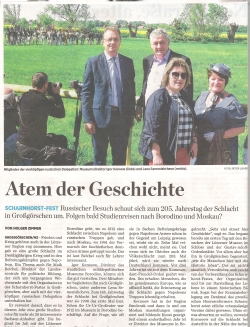 ”Atem der Geschichte” Mitteldeutsche Zeitung vom 08.05.2018