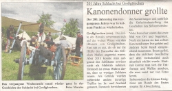 ”Kanonendonner grollte” Super Sonntag vom 11.05.2014